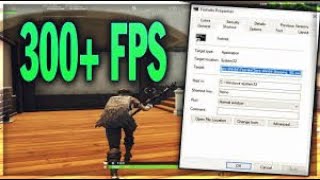 How to get 300 fps in fortnite