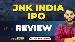 JNK INDIA IPO REVIEW | JNK INDIA IPO GMP TODAY | JNK INDIA LIMITED IPO | JNK INDIA IPO ANALYSIS 🚀🚀