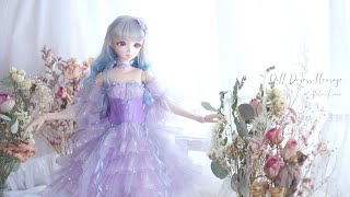 【ドールドレス「fleurage」detail　BJD Doll Dresses