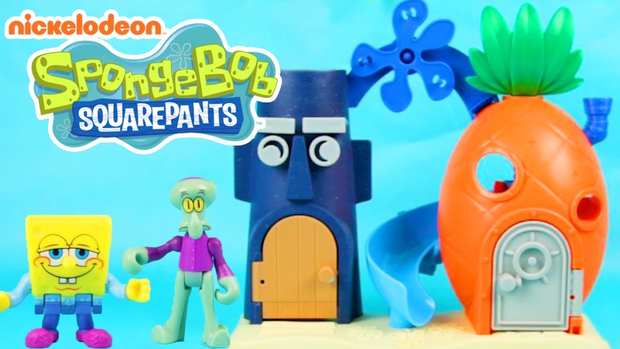 Spongebob Squarepants Bikini Bottom Playset Toy Review My Xxx Hot Girl