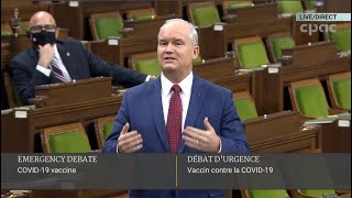 MPs hold emergency debate on COVID-19 and Canada's vaccine supply – January 26, 2021