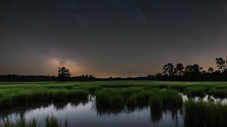 Swamp Nights: Relaxing Frog and Cricket Sounds for Sleep and Meditation