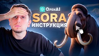 SORA от OpenAI ВЗОРВАЛА ИНТЕРНЕТ! 😱 | Как начать пользоваться прямо сейчас?