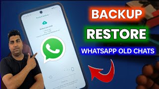 How to Backup and Restore Whatsapp Messages on Android (2023) | whatsapp restore and backup