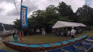 [西表島]　船浮　節祭（しち）の　棒術（小学生の部）