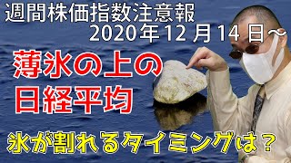 ニューヨークダウ・ナスダック・日経平均の予想　週間株価指数注意報　2020年12月14日から