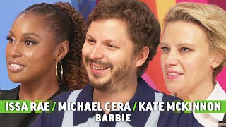 Barbie Interview: Kate McKinnon, Michael Cera & Issa Rae