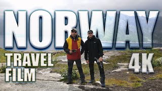 Traveling in Norway. Senja and Lofoten islands. Travel film 4K.