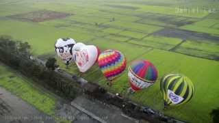 丹尼爾空中攝影(空拍) 2014  伯朗大道熱氣球婚禮(花田囍禮)