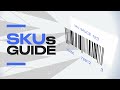 How To Use Barcodes And SKU's