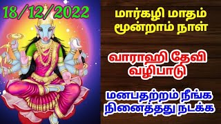 வாராஹி தேவி வழிபாடு|varahi devi pooja @aathitamizhachi7987