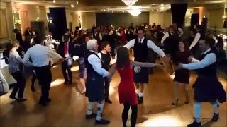 Jingbang Ceilidh Band playing for a Dashing White Sergeant, January 2016