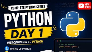 Python Tutorial for Beginners | Day 1 🚀