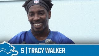 S Tracy Walker on stepping into bigger role this year | Detroit Lions Sound Bites