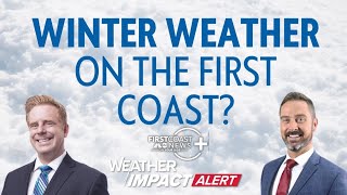 Tracking chances for wintry weather around the First Coast