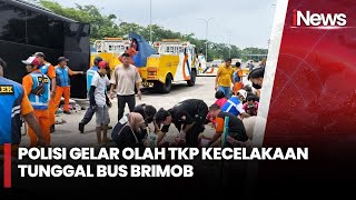 [FULL] Polisi Gelar Olah TKP Kecelakaan Tunggal Bus Brimob | iNews Sore | 02/02