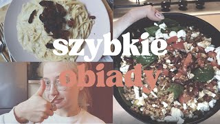 3 pomysły na SZYBKIE wegańskie obiady | proste przepisy