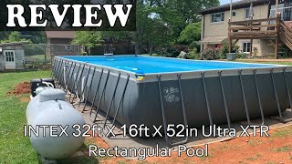 Intex 32ft X 16ft X 52in Ultra XTR Rectangular Pool - Review 2022