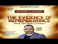 THE EVIDENCE OF REMEMBRANCE WITH  APOSTLE JOSHUA TALENA