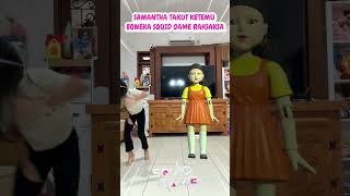 TOLONG ! SAMANTHA KETEMU BONEKA SQUID GAME #samantha #viral #squidgame