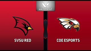 SVSU Red Valorant VS Coe College Varsity