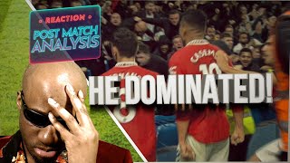 Chelsea Manchester United REACTION 1-1 | Casemiro is THAT DUDE! Sterling is TRASH!
