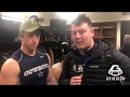 SEAN LEE | LB | CHATS TO US IN THE LOCKER ROOM AFTER #DALvsDET