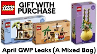 LEGO April GWP Sets Leaked (Houses of the World 2, Flowerpot + More!)