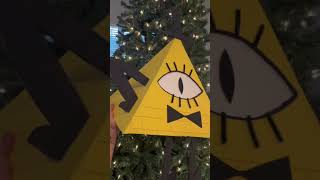 Gravity Falls DIY Christmas Tree/ Bill Cipher Tree Top #shorts #disney #gravityfalls #christmasdiy