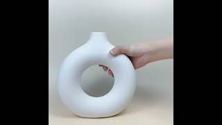 Nordic Aesthetic Ceramic Vase