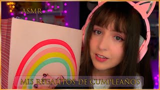 ⭐ASMR Mis REGALOS de Cumpleaños 🎁[Sub] ✨Sonidos Relajantes✨ en el Blue Yeti para Dormir