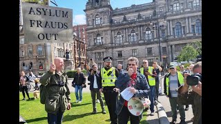 Stop Mass Immigration, Speech, George Sq, Glasgow, 10-8-24