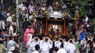 塩竈みなと祭「神輿の渡御・還御（みこしのとぎょ・かんぎょ）」