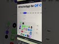 How to create QR code for whatsApp