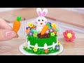 🍀 Sweet Miniature Rabbit Garden Cake Decorating 🐰 | 1000+ Perfect Ideas By Mini Cakes Baking