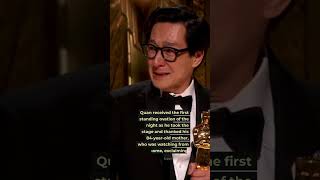 Ke Huy Quan wins Oscar - Everything Everywhere All at Once #kehuyquan #oscars #shorts