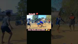 Solo Tackle Attack Skills....!!😱🤔🔥//#boy #kabaddi #match#shorts #video