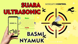 Cara Mengusir Nyamuk dengan Gelombang Suara Ultrasonic 20000Hz Paling Ampuh 100 Nyamuk Pergi