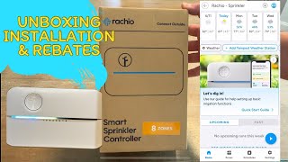 Rachio WiFi Smart Sprinkler Controller - Unboxing, Install and Rebates $$$