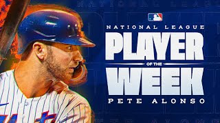 Pete Alonso Named NL Player of the Week