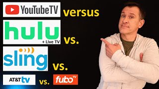 2021 YouTube TV vs. Hulu + Live TV vs. Sling vs. AT&T TV vs. Fubo (+ Philo & more streaming services
