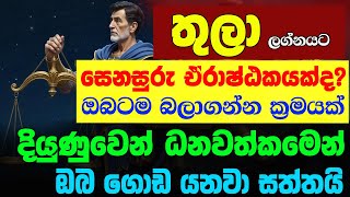 තුලා ලග්න හිමියනි ඒරාෂ්ඨක ජයගෙන 2025 ගොඩ යන හරිම පාර Thula Lagnaya Senasuru Erashtaka Lagna Palapala