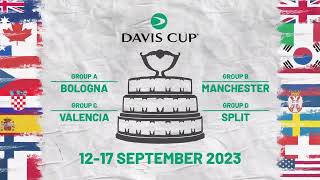 Promo: 2023 Davis Cup Finals Group Stage