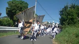 大江八幡宮 御船神事 02出御