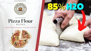 85% Hydration with King Arthur Pizza Flour
