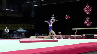 Zoé Allaire Bourgie (Gymnix) - Sol - NN - La Classique Gymnix 2015