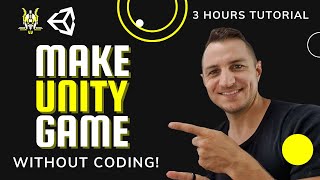 🕹️Make Unity game without coding - 3h Tutorial