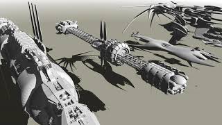 Babylon 5 Ships Size Comparison