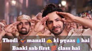 First Class Song - Kalank Movie Ringtone Meri Taaref Se Chhupti Phire with Download Link  |