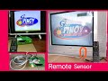 IR BLASTER EXTENSION 2 TV's 1 DIGIBOX Remote Sensor Working dalawang Tv isang receiver IR Extension